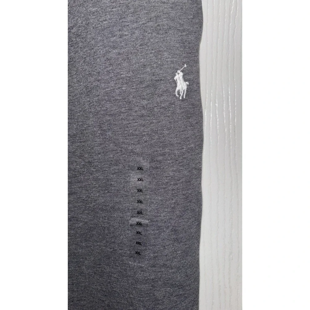 Polo Ralph Lauren Men's Gray Double Knit Jogger Tech Pants Drawstring‎ XXLarge